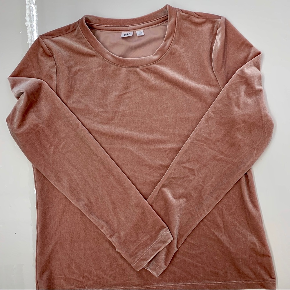 Bundle 2 for $15! Gap velvet long sleeve top